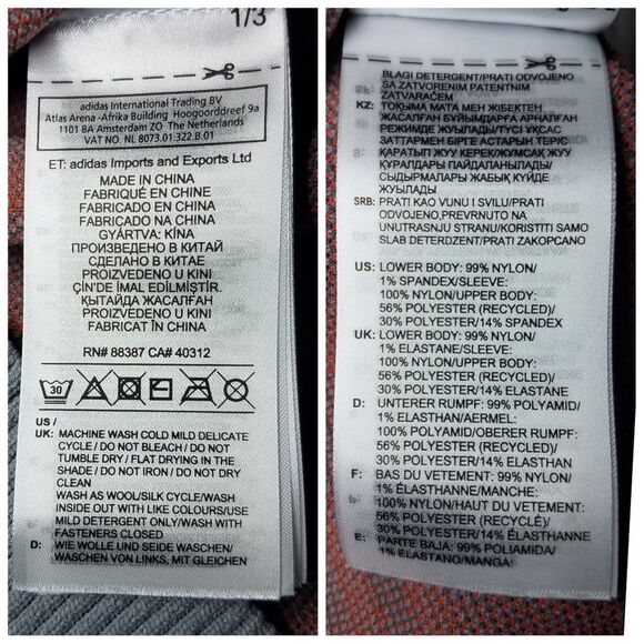 NWT|Adidas x Stella McCartney Run Outdoor Midlayer Long Sleeve Top, MEDI… - Picture 14 of 14